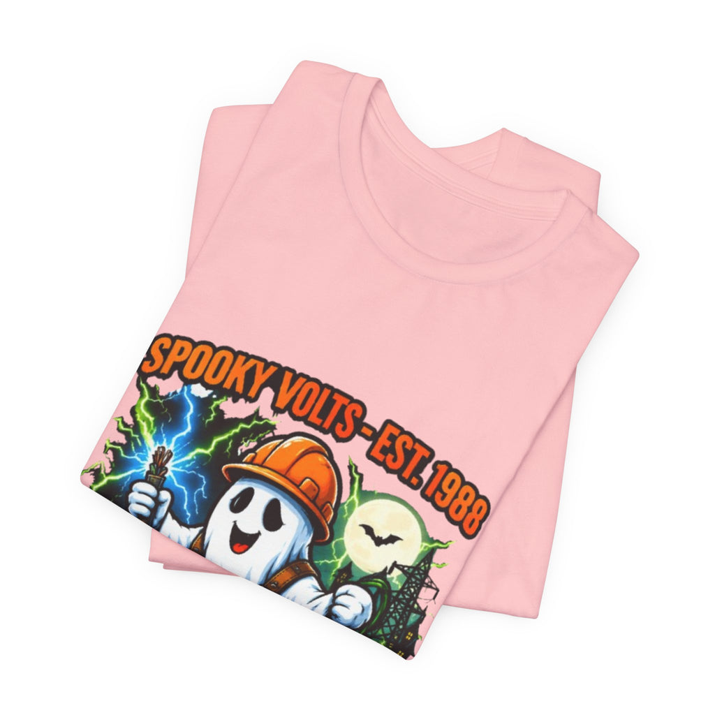 Spooky Volts 'Wiring the Afterlife' Halloween Tee