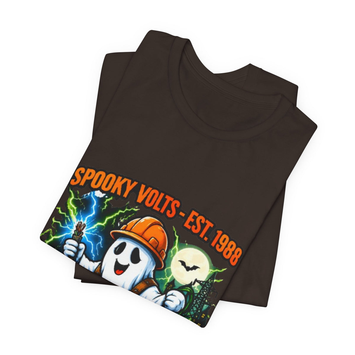 Spooky Volts 'Wiring the Afterlife' Halloween Tee