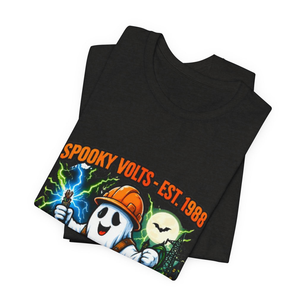 Spooky Volts 'Wiring the Afterlife' Halloween Tee