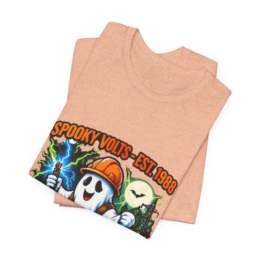 Spooky Volts 'Wiring the Afterlife' Halloween Tee