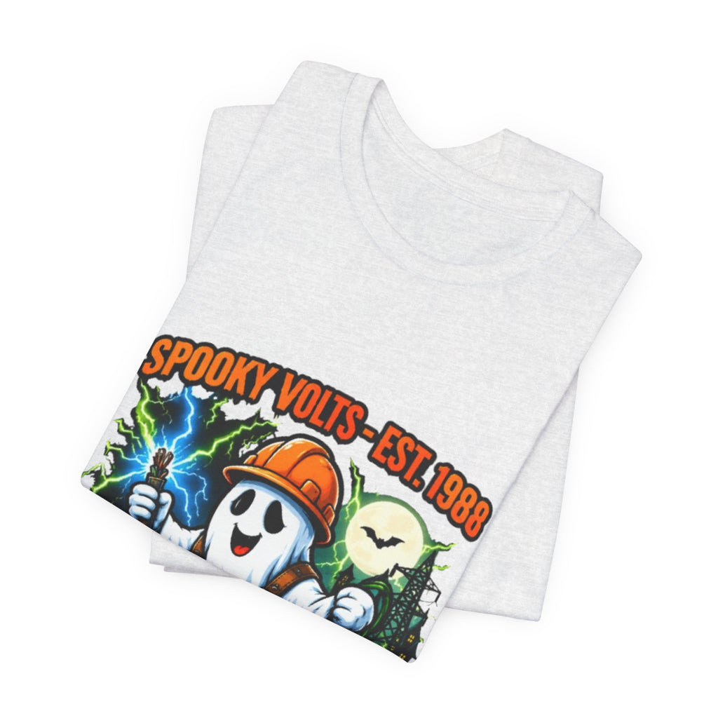Spooky Volts 'Wiring the Afterlife' Halloween Tee