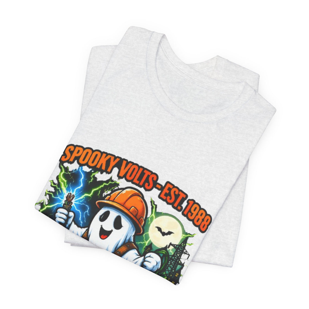 Spooky Volts 'Wiring the Afterlife' Halloween Tee