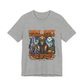 Night Shift Necromancer Electric T-Shirt — "We’ll Keep Your Power On From the Grave" Halloween Tee