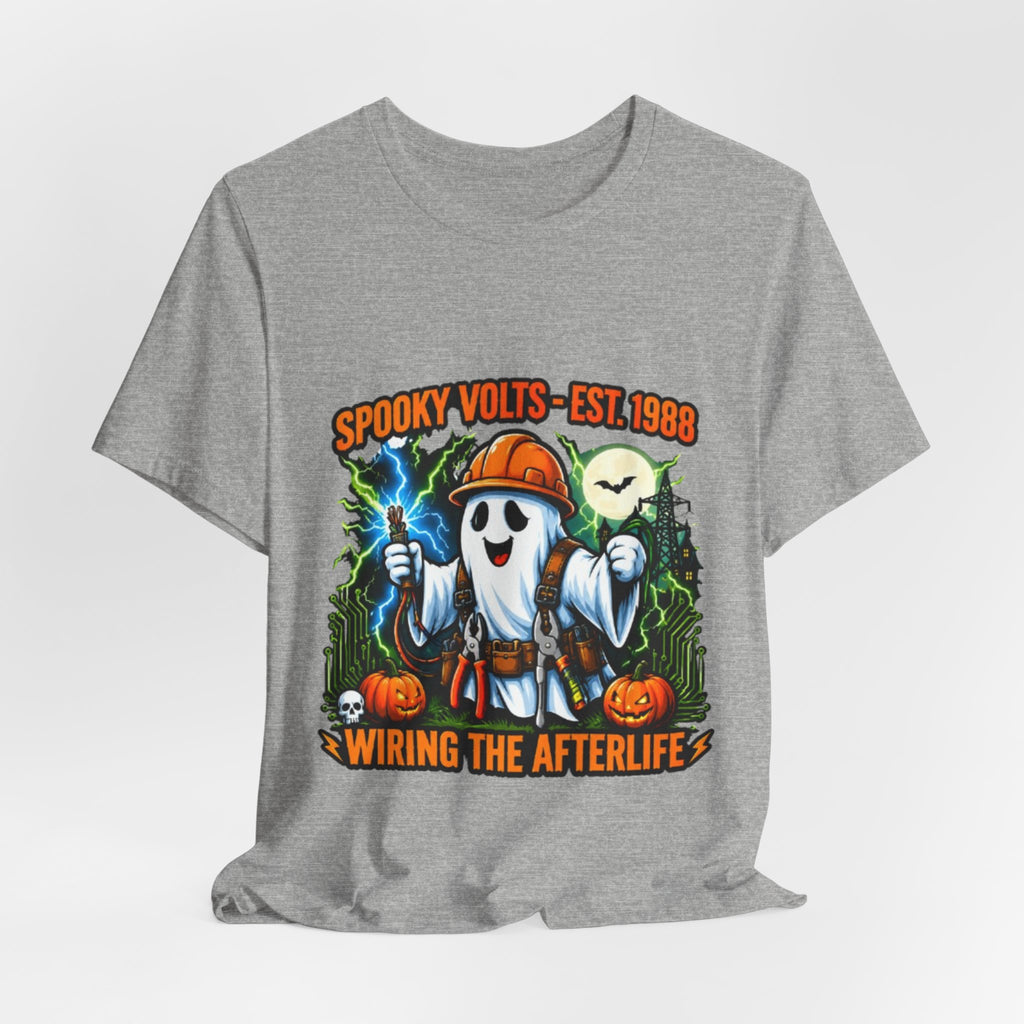 Spooky Volts 'Wiring the Afterlife' Halloween Tee