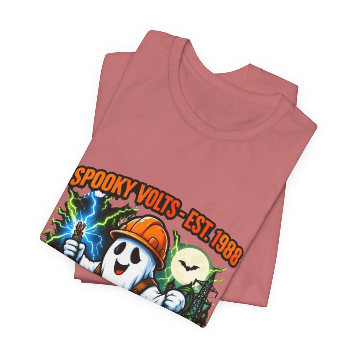 Spooky Volts 'Wiring the Afterlife' Halloween Tee