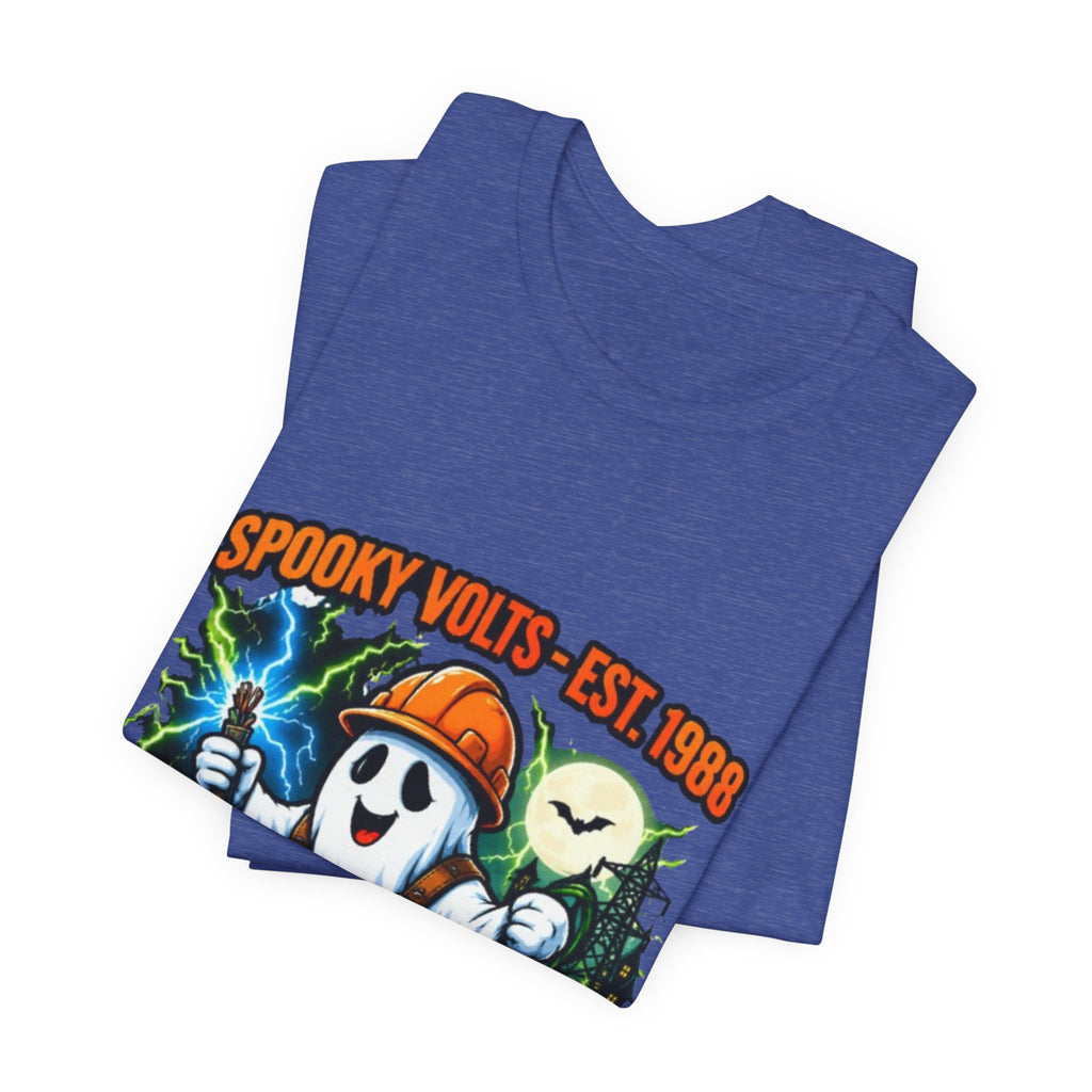 Spooky Volts 'Wiring the Afterlife' Halloween Tee