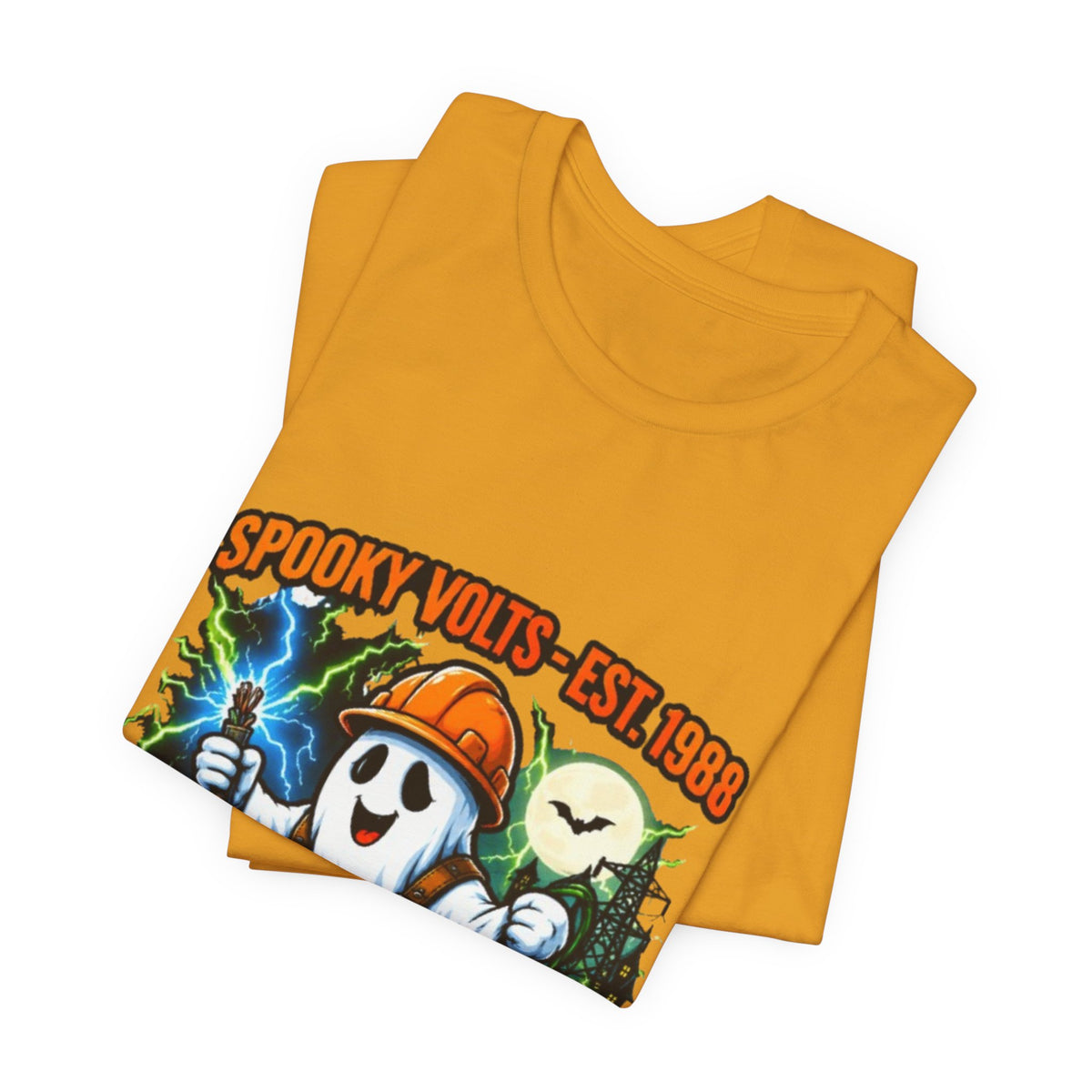 Spooky Volts 'Wiring the Afterlife' Halloween Tee