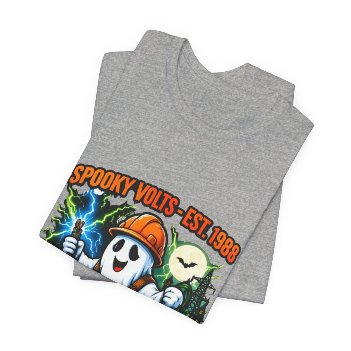 Spooky Volts 'Wiring the Afterlife' Halloween Tee