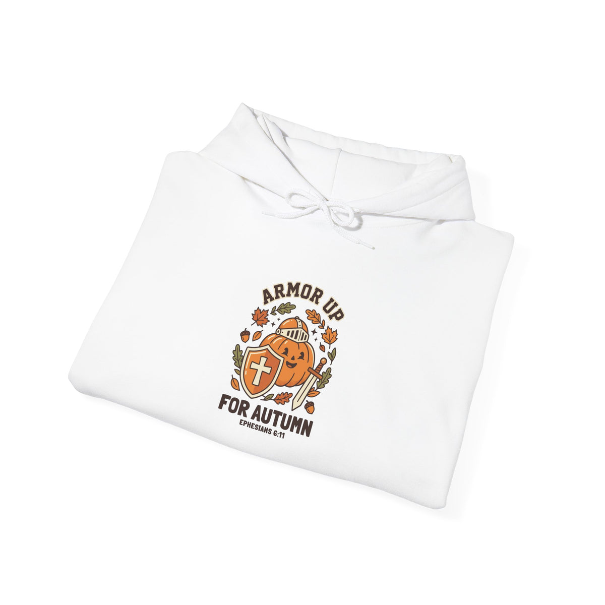 Armour Up For Autumn Hoodie | Christian Halloween, Faith Pumpkin
