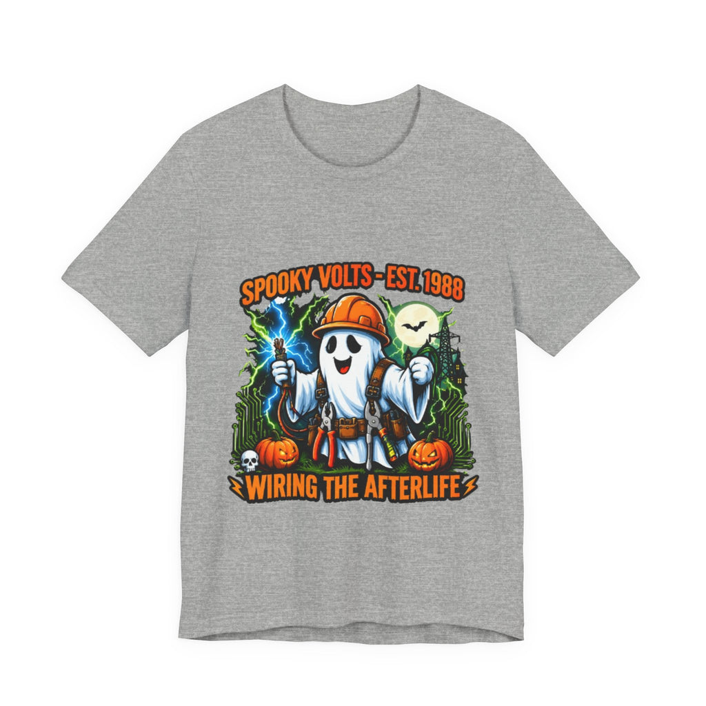 Spooky Volts 'Wiring the Afterlife' Halloween Tee