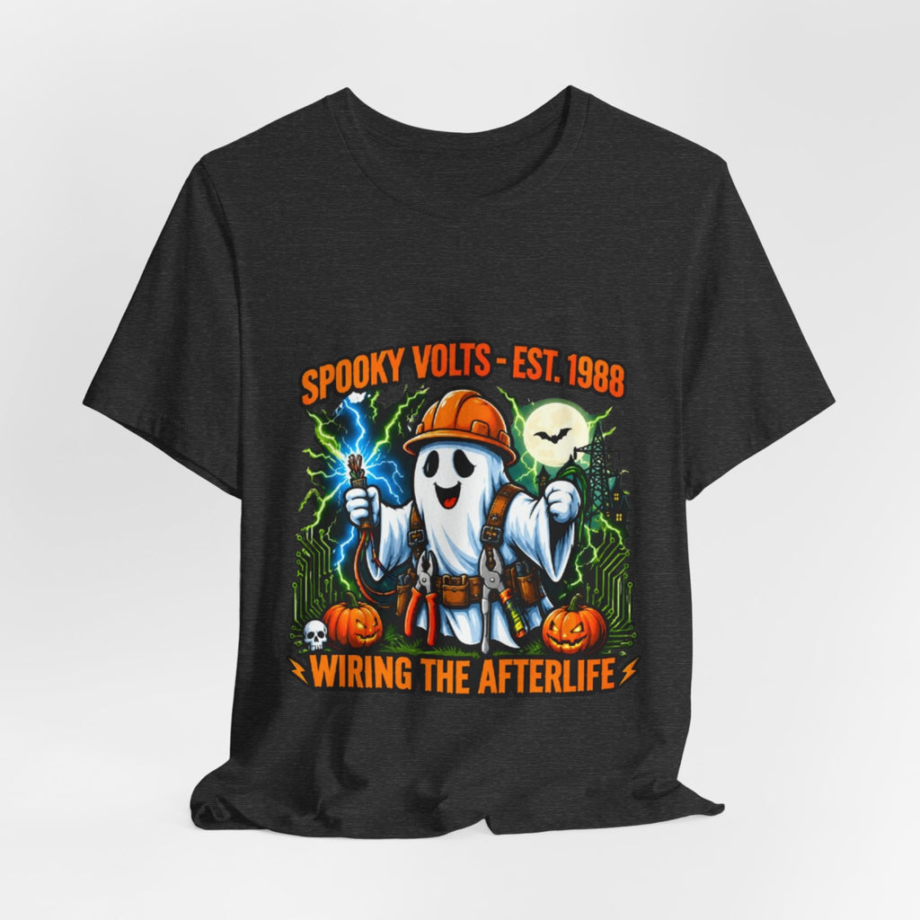 Spooky Volts 'Wiring the Afterlife' Halloween Tee