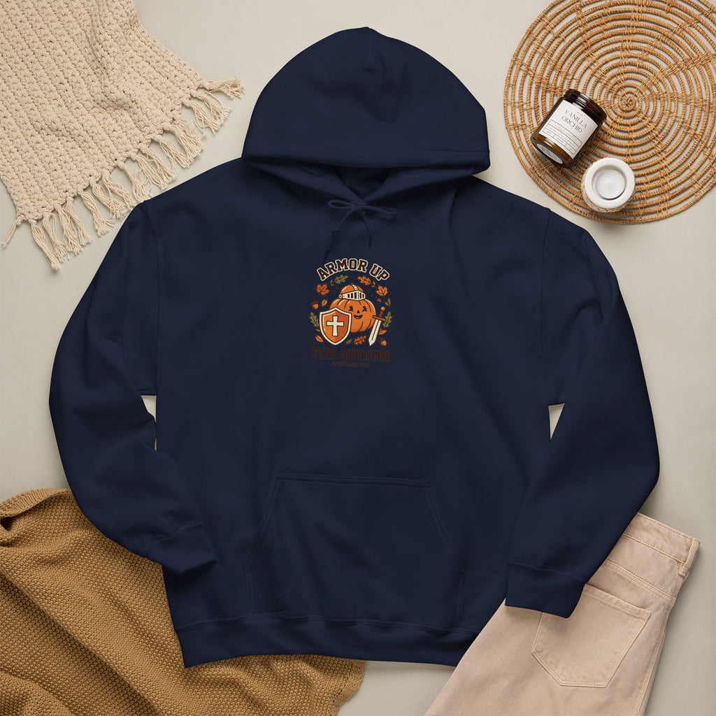 Armour Up For Autumn Hoodie | Christian Halloween, Faith Pumpkin