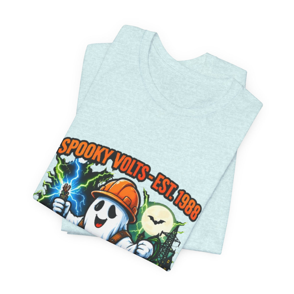 Spooky Volts 'Wiring the Afterlife' Halloween Tee