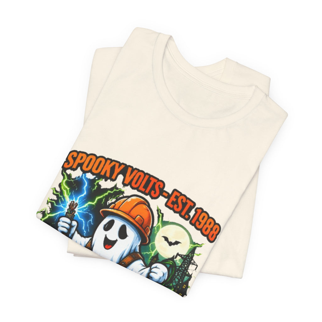 Spooky Volts 'Wiring the Afterlife' Halloween Tee