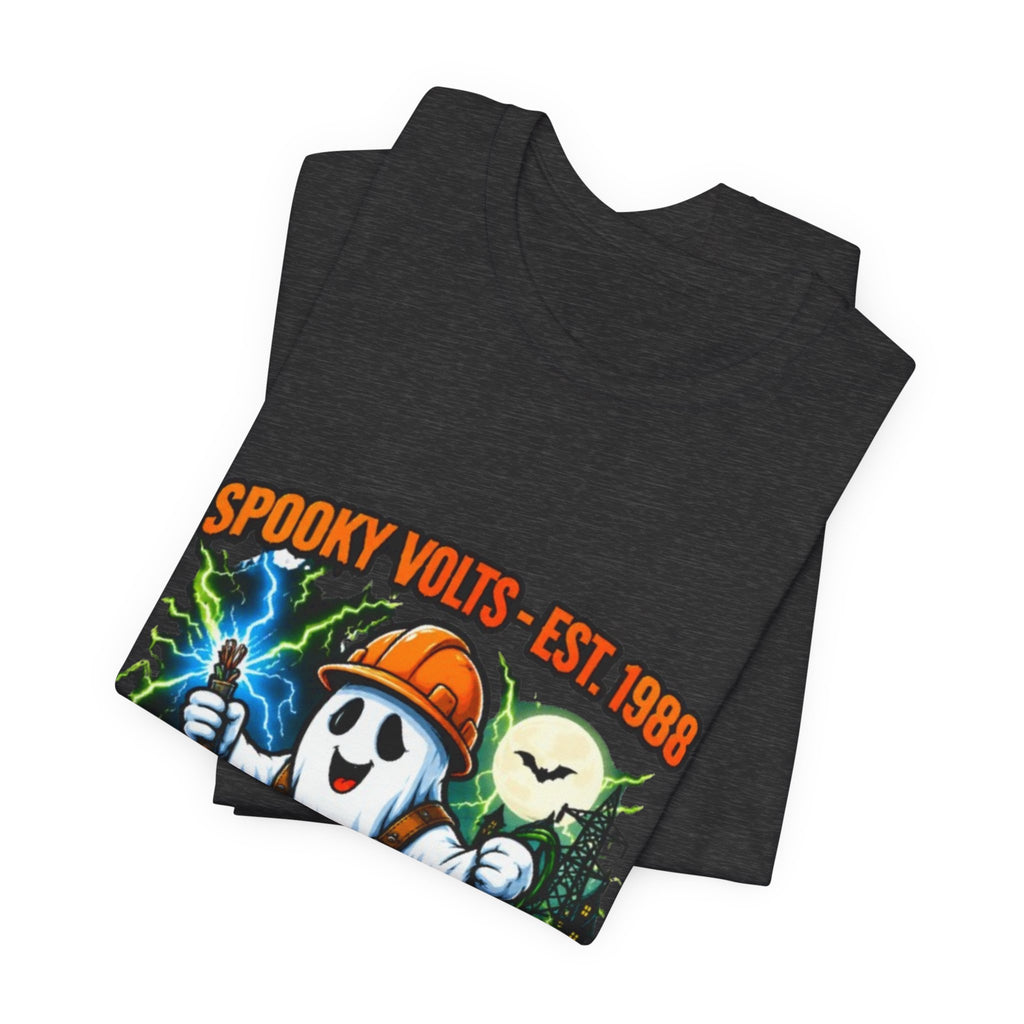 Spooky Volts 'Wiring the Afterlife' Halloween Tee