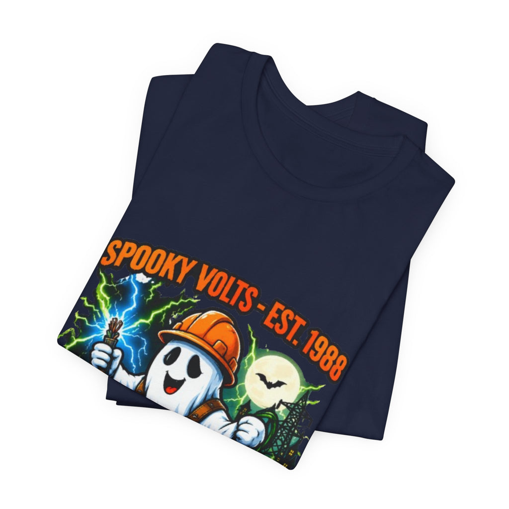 Spooky Volts 'Wiring the Afterlife' Halloween Tee