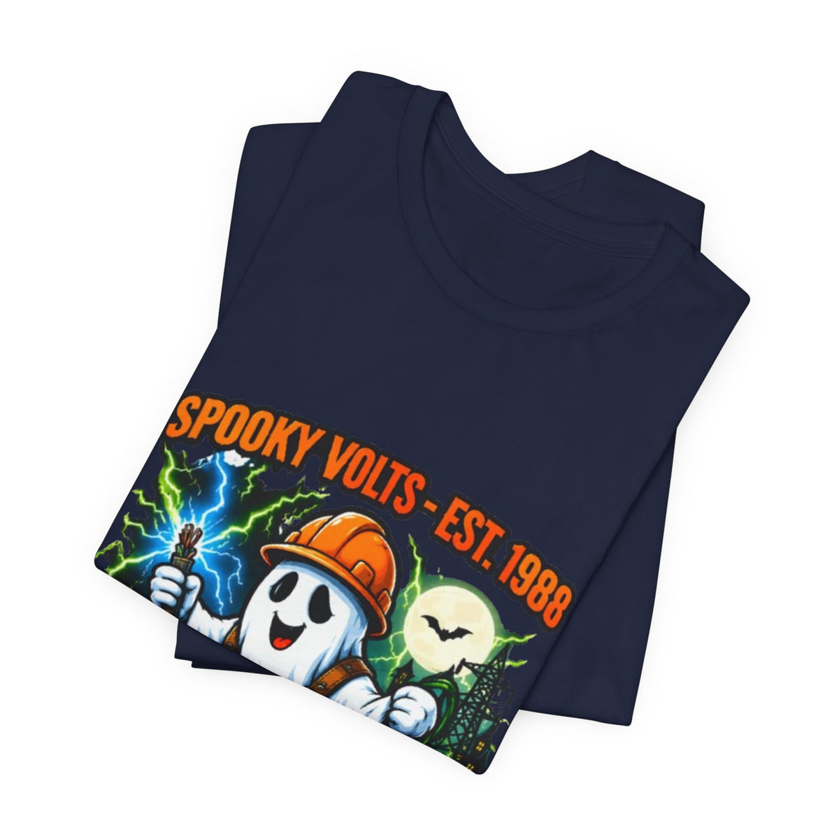 Spooky Volts 'Wiring the Afterlife' Halloween Tee
