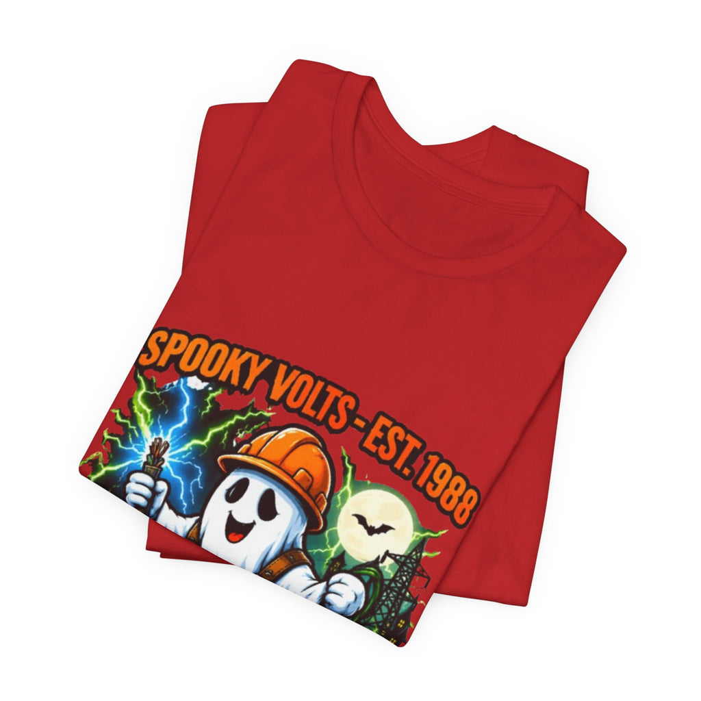 Spooky Volts 'Wiring the Afterlife' Halloween Tee