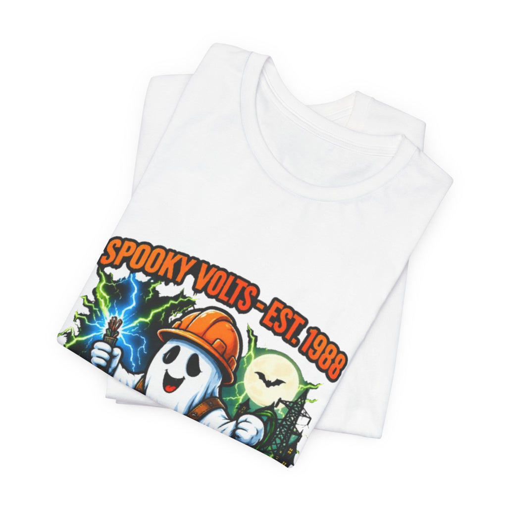 Spooky Volts 'Wiring the Afterlife' Halloween Tee
