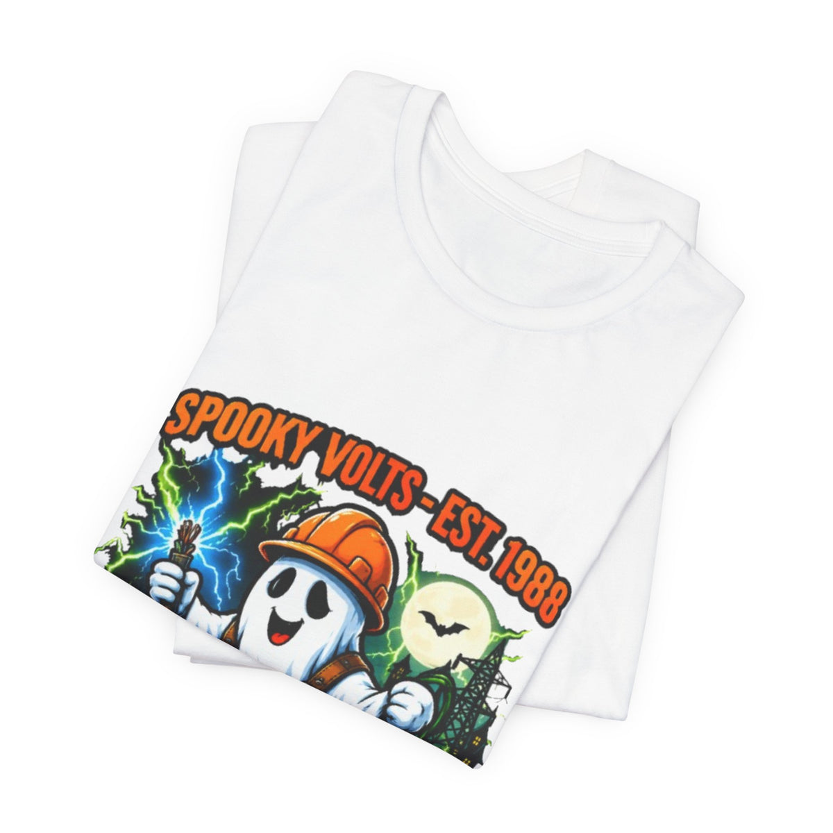 Spooky Volts 'Wiring the Afterlife' Halloween Tee