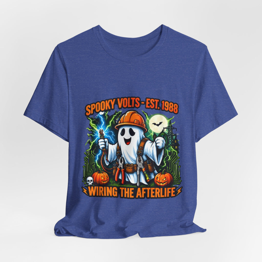 Spooky Volts 'Wiring the Afterlife' Halloween Tee