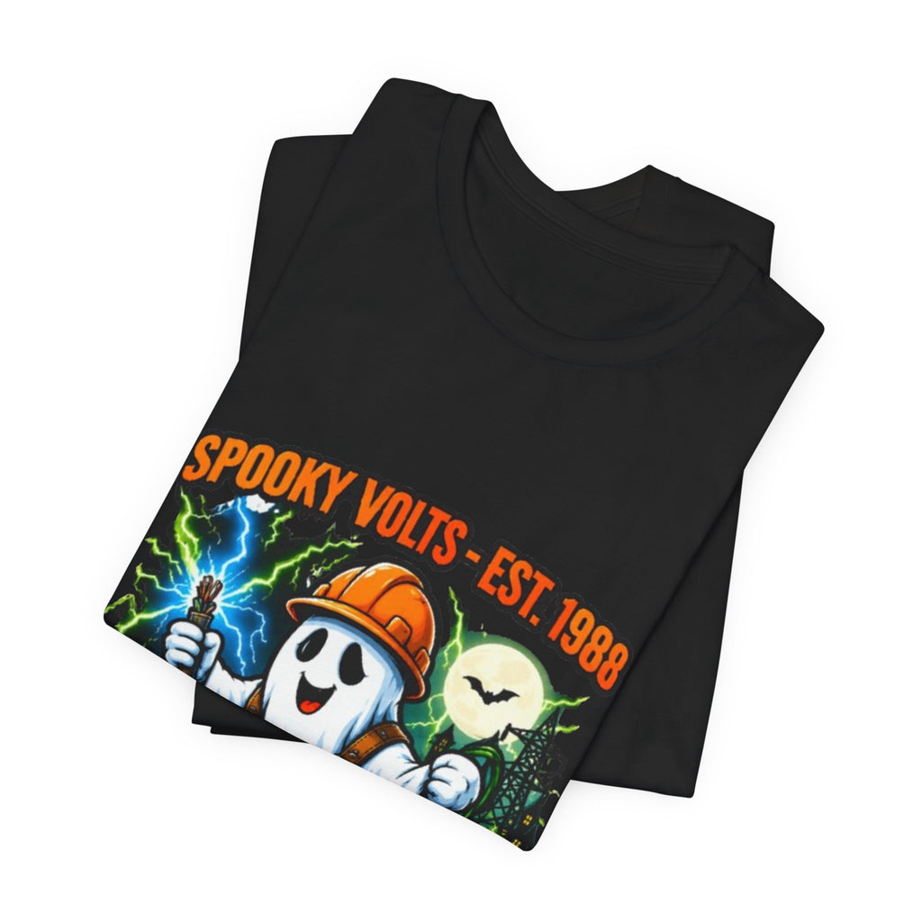 Spooky Volts 'Wiring the Afterlife' Halloween Tee