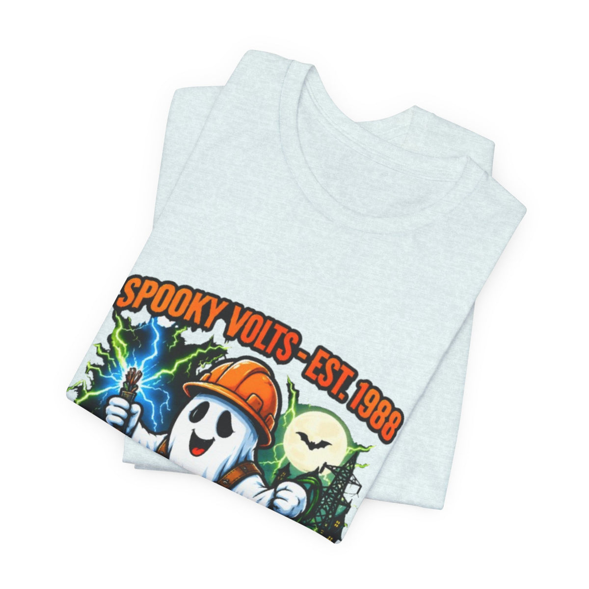 Spooky Volts 'Wiring the Afterlife' Halloween Tee