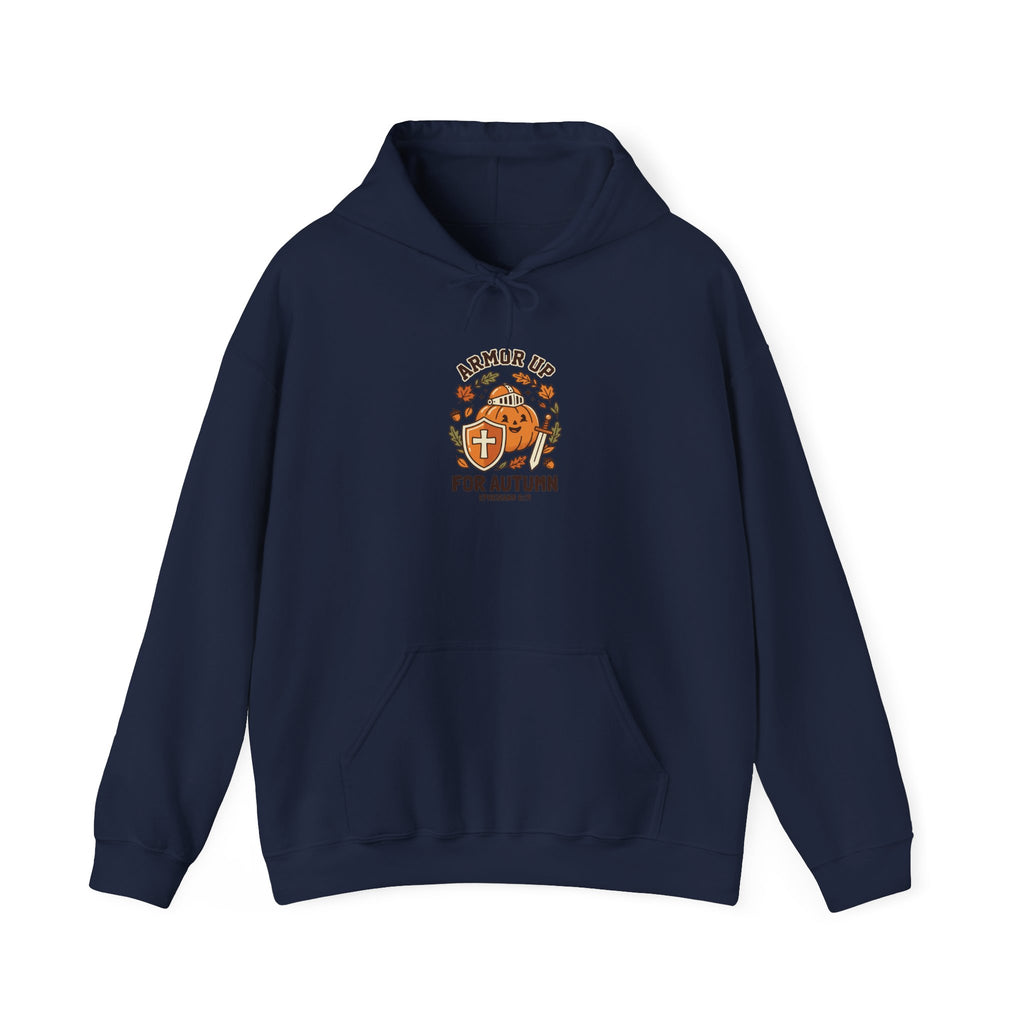 Armour Up For Autumn Hoodie | Christian Halloween, Faith Pumpkin